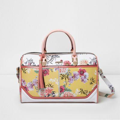 River Island Womens Floral Print Weekend Bag