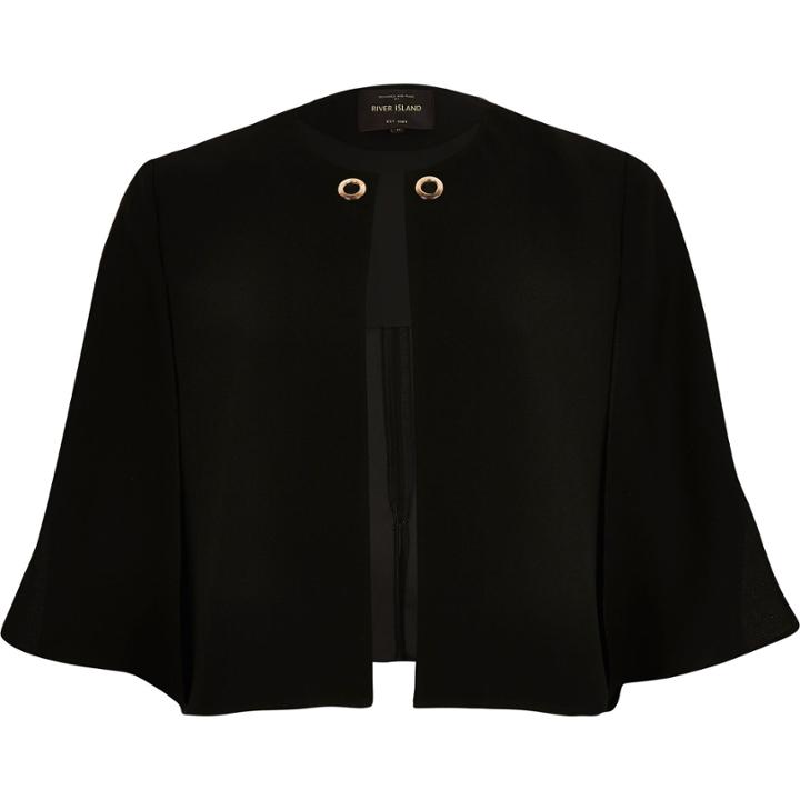 River Island Womens Eyelet Cape Jacket