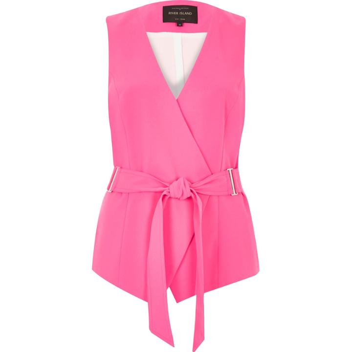 River Island Womens Belted Vest