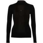 River Island Womens Knitted Keyhole Front Top