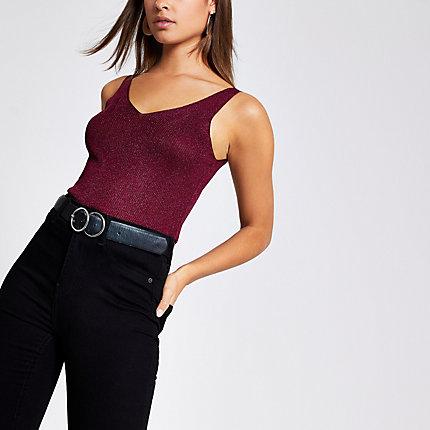 River Island Womens V Neck Fitted Vest