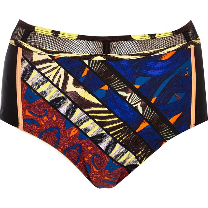 River Island Womens Print High Waisted Bikini Bottoms
