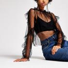 River Island Womens Dua Lipa X Pepe Jeans Bralette Top