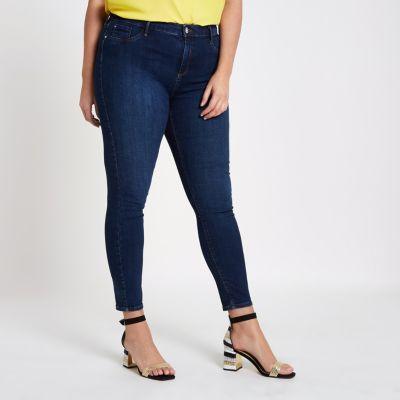 River Island Womens Plus Molly Super Skinny Jeggings