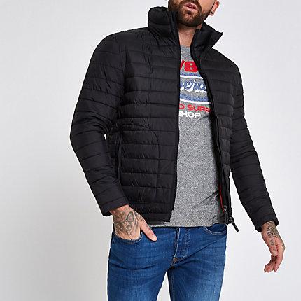 River Island Mens Superdry Double Zip Fuji Padded Jacket