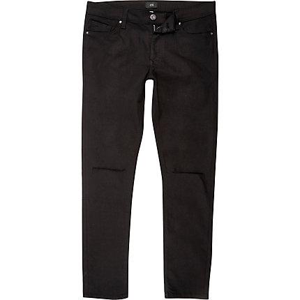 River Island Mens Skinny Fit Ripped Knee Jeans