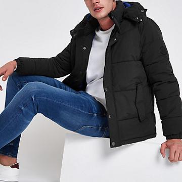 River Island Mens Jack And Jones Originals Puffer Jacket