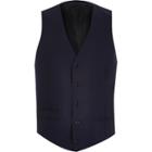 River Island Mens Wool-blend Button Up Vest