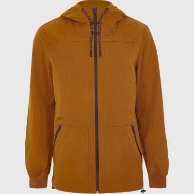 River Island Mens Nylon Hooded Jacket