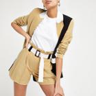River Island Womens Paperbag Tailored Shorts