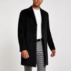 River Island Mens Button Front Overcoat