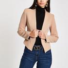 River Island Womens Shoulder Pad Long Sleeve Blazer