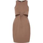 River Island Womens Ring Detail Cut Out Bodycon Dress