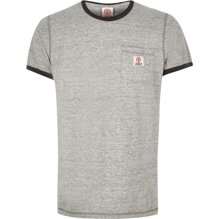 River Island Mensgrey Franklin & Marshall T-shirt