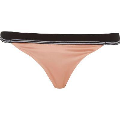 River Island Womens Satin 'heart Breaker' Briefs