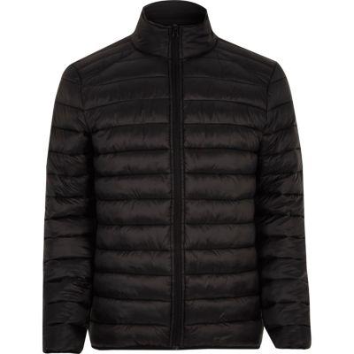 River Island Mens Big And Tall Quilted Jacket