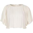 River Island Womens Pleated Crop Top