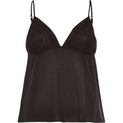 River Island Womens Lace Cup Cami Pajama Top