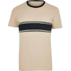 River Island Mens Selected Homme Chest Pocket T-shirt