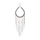 River Island Womens Fine Beaded Chain Necklace