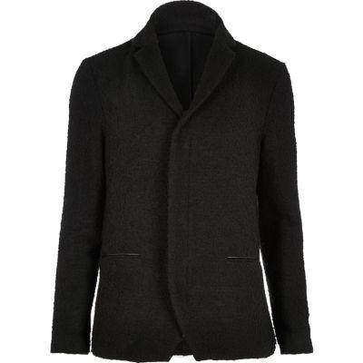 River Island Mens Boiled Wool Jacket