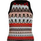 River Island Womens Pattern Knitted Sleeveless Top