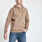 River Island Mens Contrast Stitch Slim Fit Hoodie