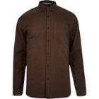 River Island Mens Rust Oxford Shirt