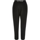 River Island Womens Smart Belted Tapered Trousers