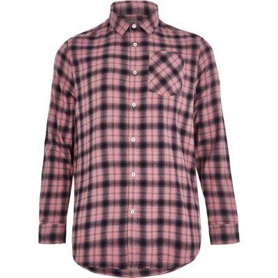 River Island Mensbig & Tall Check Casual Shirt