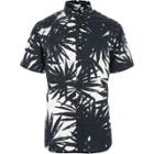 River Island Mens White Only And Sons Hawaiian Short Sleeve Shirt