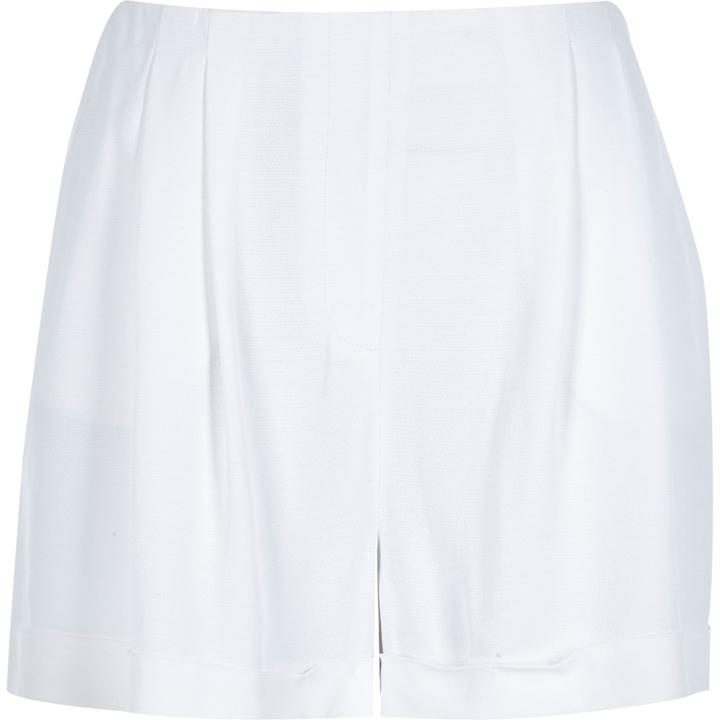 River Island Womens White Smart Shorts