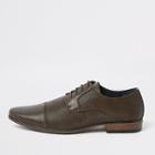 River Island Mens Leather Lace-up Derby Shoes