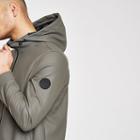 River Island Mens Water Resistant Hooded Parka Raincoat