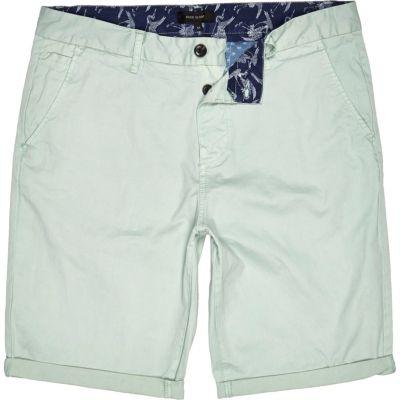 River Island Mens Slim Chino Shorts