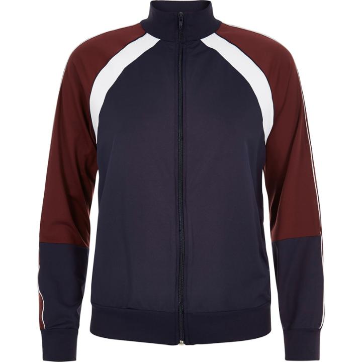 River Island Womens Panel Zip-up Sports Jacket