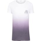 River Island Menspurple Faded Miami Print T-shirt