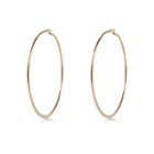 River Island Womens Gold Tone Oversized Hoop Earrings