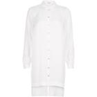 River Island Womens White Longline Shirt
