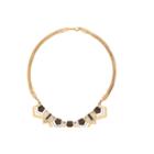 River Island Womens Gold Tone Shape Chain Necklace