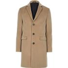 River Island Mens Big And Tall Button Down Overcoat