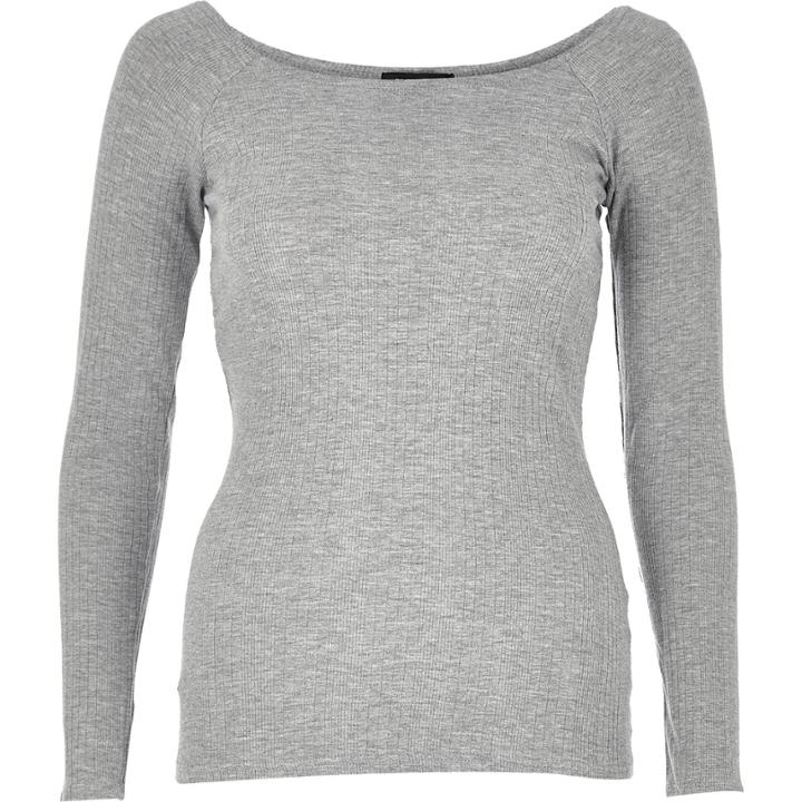River Island Womens Super Scoop Neck Top