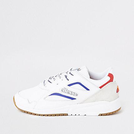 River Island Womens Ellesse White Contest Trainers