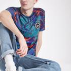 Mens Hype Marble Print T-shirt