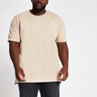 River Island Mens Big And Tall Svnth Embroidered T-shirt