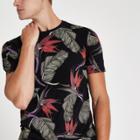 River Island Mens Only And Sons Tropical Print T-shirt
