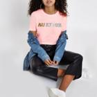 River Island Womens 'au Revoir' Fitted T-shirt
