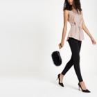 River Island Womens Loose Fit Waisted Top