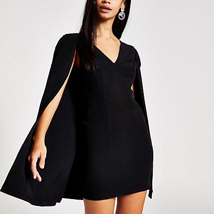 River Island Womens Cape Bodycon Mini Dress