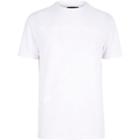 River Island Menswhite Press Tape T-shirt